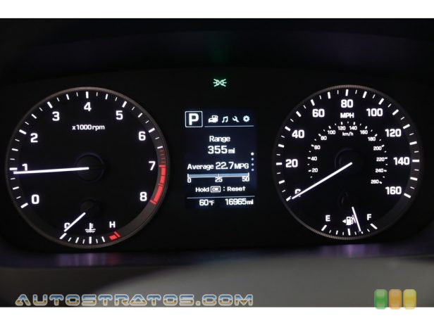 2017 Hyundai Sonata Limited 2.4 Liter DOHC 16-Valve D-CVVT 4 Cylinder 6 Speed Automatic