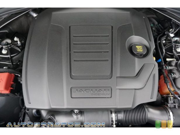 2020 Jaguar F-PACE 25t Premium 2.0 Liter Turbocharged DOHC 16-Valve 4 Cylinder 8 Speed Automatic