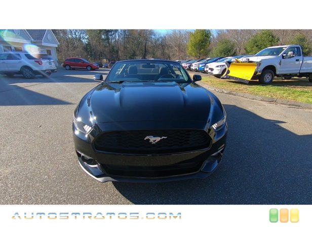 2015 Ford Mustang V6 Convertible 3.7 Liter DOHC 24-Valve Ti-VCT V6 6 Speed SelectShift Automatic