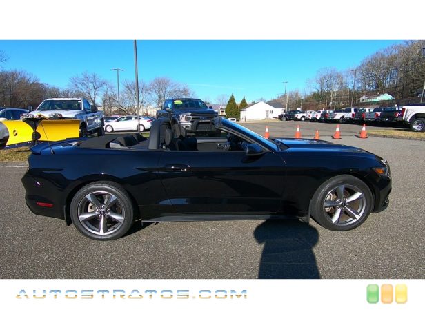 2015 Ford Mustang V6 Convertible 3.7 Liter DOHC 24-Valve Ti-VCT V6 6 Speed SelectShift Automatic
