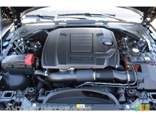 2020 Jaguar XF Prestige 2.0 Liter Turbocharged DOHC 16-Valve VVT 4 Cylinder 8 Speed Automatic
