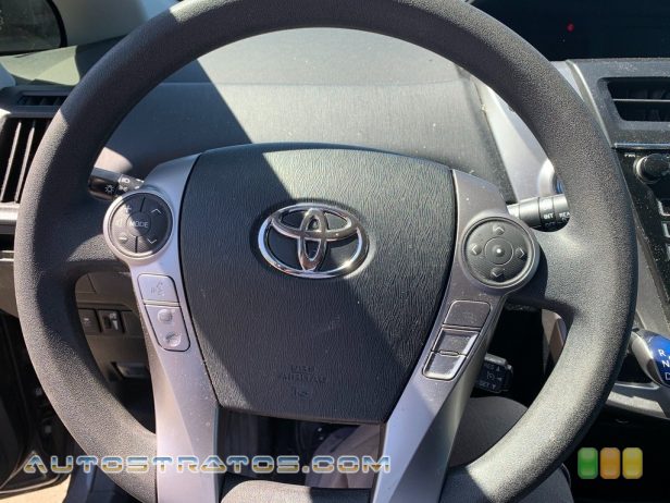 2016 Toyota Prius v Two 1.8 Liter DOHC 16-Valve VVT-i 4 Cylinder/Electric Hybrid ECVT Automatic
