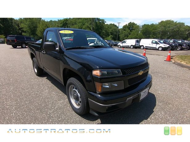 2012 Chevrolet Colorado Work Truck Regular Cab 2.9 Liter DOHC 16-Valve Vortec 4 Cylinder 4 Speed Automatic