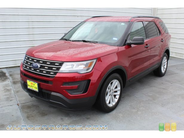 2017 Ford Explorer FWD 3.5 Liter DOHC 24-Valve TiVCT V6 6 Speed SelectShift Automatic