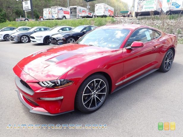 2020 Ford Mustang EcoBoost Fastback 2.3 Liter Turbocharged DOHC 16-Valve EcoBoost 4 Cylinder 10 Speed Automatic