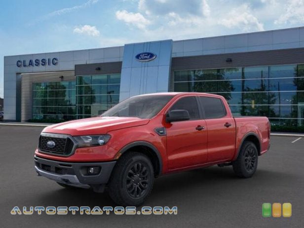 2020 Ford Ranger XLT SuperCrew 4x4 2.3 Liter Turbocharged DI DOHC 16-Valve EcoBoost 4 Cylinder 10 Speed Automatic