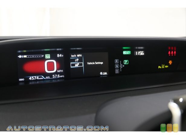 2019 Toyota Prius Limited 1.8 Liter DOHC 16-Valve VVT-i 4 Cylinder Gasoline/Electric Hybri ECVT Automatic