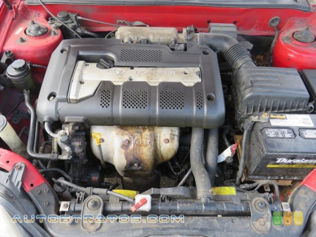 2003 Hyundai Tiburon  2.0 Liter DOHC 16-Valve 4 Cylinder 4 Speed Automatic
