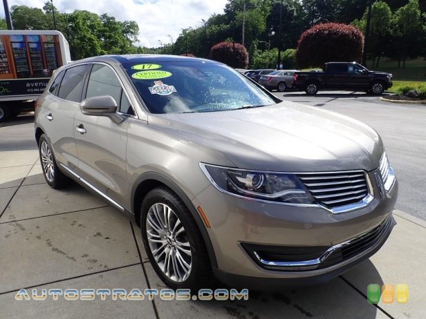 2017 Lincoln MKX Reserve AWD 3.7 Liter DOHC 24-Valve Ti-VCT V6 6 Speed SelectShift Automatic