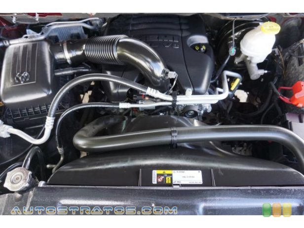 2018 Ram 1500 Laramie Crew Cab 4x4 5.7 Liter OHV HEMI 16-Valve VVT MDS V8 8 Speed Automatic