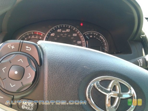 2012 Toyota Camry L 2.5 Liter DOHC 16-Valve Dual VVT-i 4 Cylinder 6 Speed ECT-i Automatic