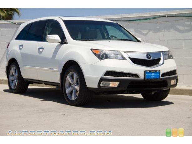 2012 Acura MDX SH-AWD 3.7 Liter SOHC 24-Valve VTEC V6 6 Speed Sequential SportShift Automatic