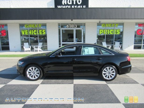 2013 Audi A6 2.0T Sedan 2.0 Liter FSI Turbocharged DOHC 16-Valve VVT 4 Cylinder Multitronic CVT Automatic