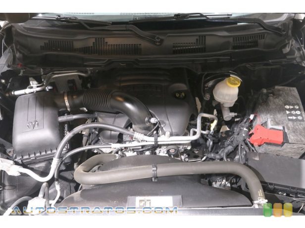 2017 Ram 1500 Big Horn Crew Cab 4x4 5.7 Liter OHV HEMI 16-Valve VVT MDS V8 8 Speed Automatic