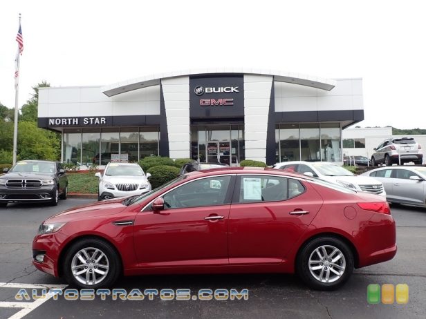 2012 Kia Optima LX 2.4 Liter GDi DOHC 16-Valve VVT 4 Cylinder 6 Speed Sportmatic Automatic