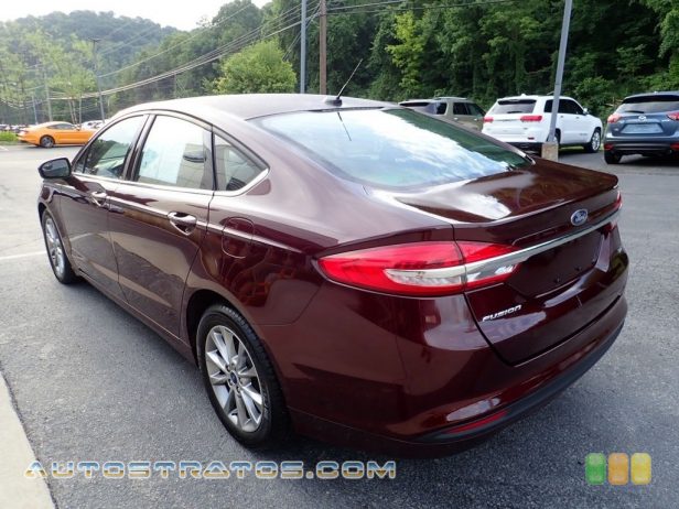 2017 Ford Fusion SE 2.5 Liter DOHC 16-Valve i-VCT 4 Cylinder 6 Speed Automatic