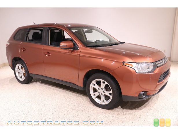 2014 Mitsubishi Outlander SE S-AWC 2.4 Liter SOHC 16-Valve MIVEC 4 Cylinder CVT Automatic