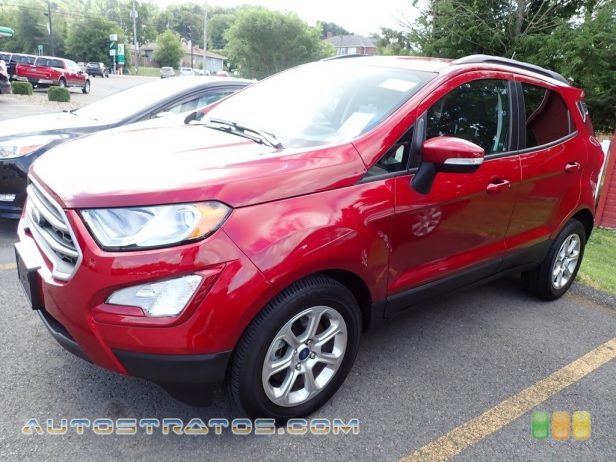 2019 Ford EcoSport SE 1.0 Liter DI EcoBoost Turbocharged DOHC 12-Valve Ti-VCT 3 Cylind 6 Speed Automatic