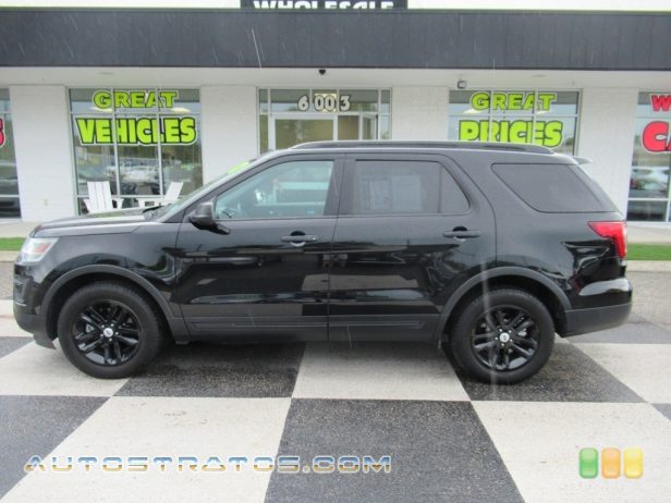 2017 Ford Explorer FWD 2.3 Liter DI Turbocharged DOHC 16-Valve Ti-VCT EcoBoost 4 Cylind 6 Speed SelectShift Automatic