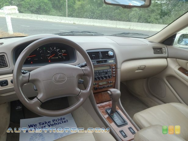 2000 Lexus ES 300 Sedan 3.0 Liter DOHC 24-Valve V6 4 Speed Automatic