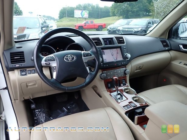 2012 Toyota Highlander Limited 4WD 3.5 Liter DOHC 24-Valve Dual VVT-i V6 5 Speed ECT-i Automatic