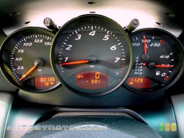 2000 Porsche Boxster  2.7 Liter DOHC 24V Flat 6 Cylinder 5 Speed Tiptronic-S Automatic