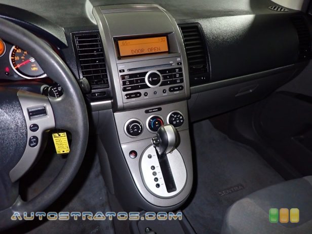 2009 Nissan Sentra 2.0 SR 2.0 Liter DOHC 16-Valve CVTCS 4 Cylinder Xtronic CVT Automatic