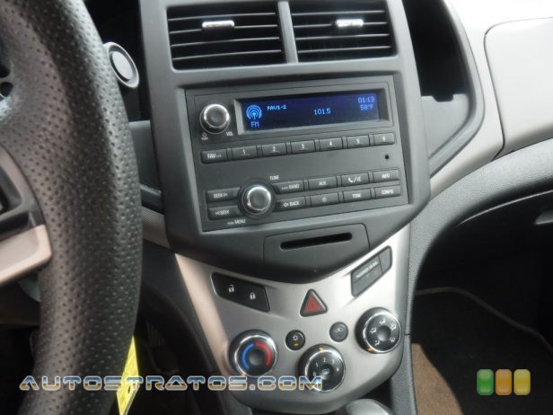 2013 Chevrolet Sonic LS Sedan 1.8 Liter DOHC 16-Valve ECOTEC 4 Cylinder 6 Speed Automatic