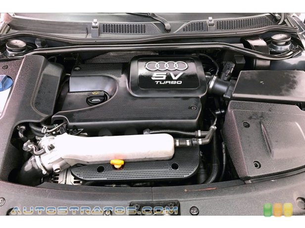 2005 Audi TT 1.8T Roadster 1.8 Liter Turbocharged DOHC 20-Valve 4 Cylinder 6 Speed Tiptronic Automatic