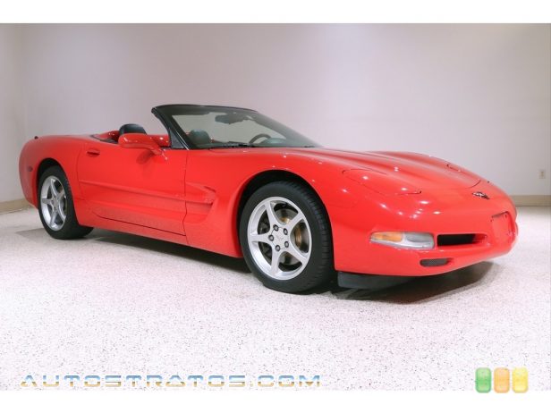 2000 Chevrolet Corvette Convertible 5.7 Liter OHV 16 Valve LS1 V8 4 Speed Automatic