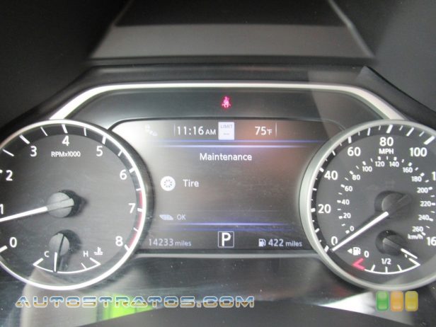2019 Nissan Murano Platinum 3.5 Liter DOHC 24-Valve CVTCS V6 Xtronic CVT Automatic
