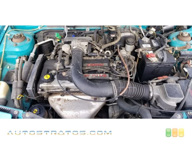 1993 Mercury Capri Convetible 1.6 Liter DOHC 16-Valve 4 Cylinder 5 Speed Manual