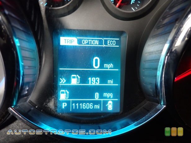 2014 Chevrolet Cruze Diesel 2.0 Liter DOHC 16-Valve Turbo Diesel 4 Cylinder 6 Speed Automatic