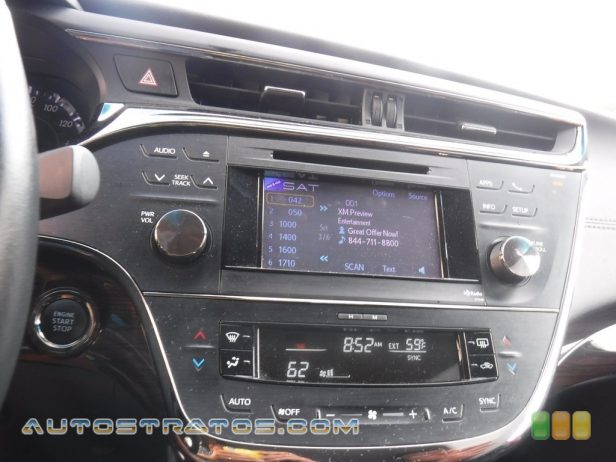 2013 Toyota Avalon XLE 3.5 Liter DOHC 24-Valve Dual VVT-i V6 6 Speed ECT-i Automatic