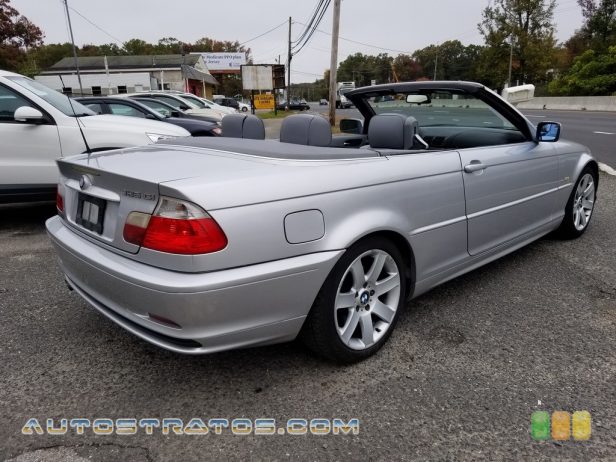 2003 BMW 3 Series 325i Convertible 2.5L DOHC 24V Inline 6 Cylinder 5 Speed Automatic