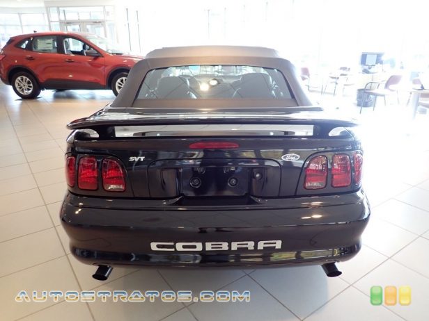 1996 Ford Mustang SVT Cobra Convertible 4.6 Liter SVT DOHC 32-Valve V8 5 Speed Manual
