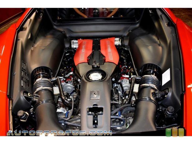 2018 Ferrari 488 GTB  3.9 Liter Turbocharged DOHC 32-Valve V8 7 Speed F1 Dual-Clutch Automatic