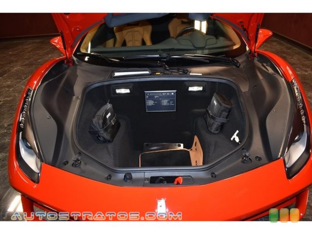 2018 Ferrari 488 GTB  3.9 Liter Turbocharged DOHC 32-Valve V8 7 Speed F1 Dual-Clutch Automatic
