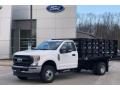 2020 Ford F350 Super Duty XL Regular Cab 4x4 Chassis Stake Truck Photo 2