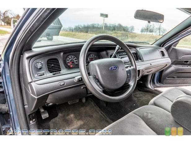 2011 Ford Crown Victoria Police Interceptor 4.6 Liter SOHC 16-Valve Flex-Fuel V8 4 Speed Automatic