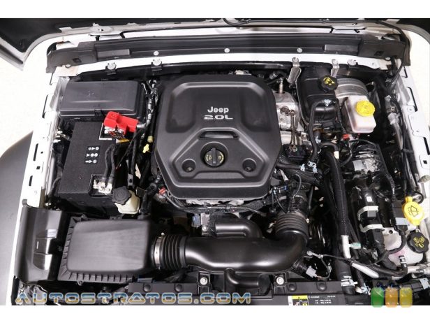 2020 Jeep Wrangler Unlimited Sport 4x4 2.0 Liter Turbocharged DOHC 16-Valve VVT 4 Cylinder 8 Speed Automatic