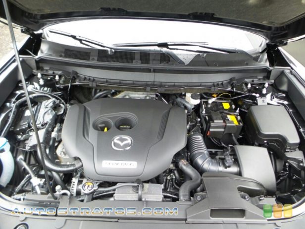 2021 Mazda CX-9 Touring 2.5 Liter Turbocharged SKYACTIV-G DI DOHC 16-Valve VVT 4 Cylinde 6 Speed Automatic