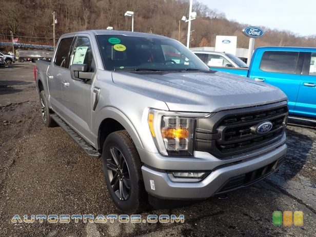 2021 Ford F150 XLT SuperCrew 4x4 3.5 Liter Twin-Turbocharged DOHC 24-Valve EcoBoost V6 10 Speed Automatic