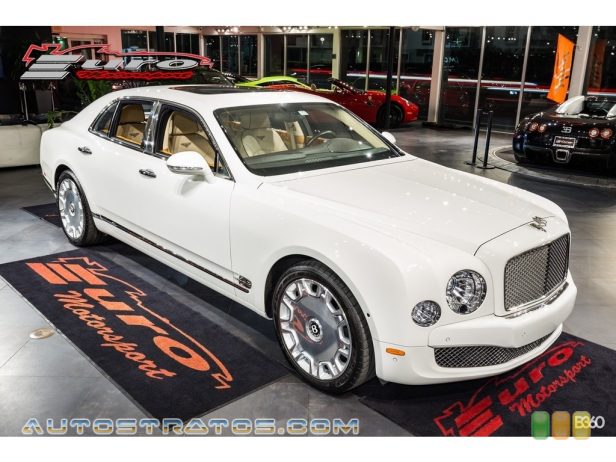 2014 Bentley Mulsanne Mulliner 6.75 Liter Twin-Turbocharged OHV 16-Valve VVT V8 8 Speed Automatic