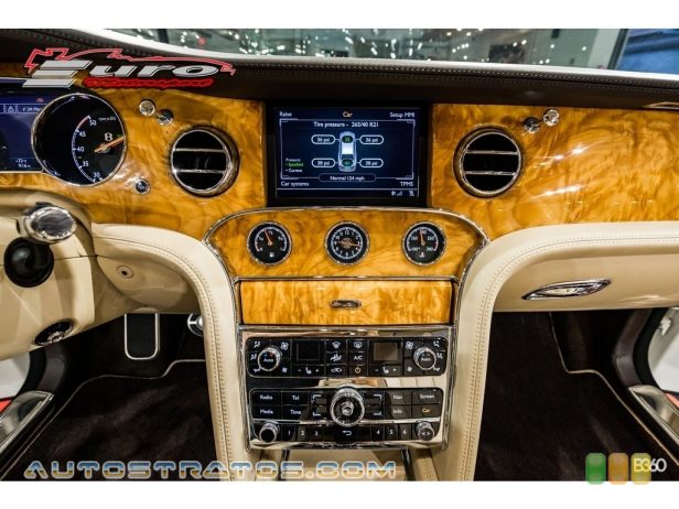 2014 Bentley Mulsanne Mulliner 6.75 Liter Twin-Turbocharged OHV 16-Valve VVT V8 8 Speed Automatic