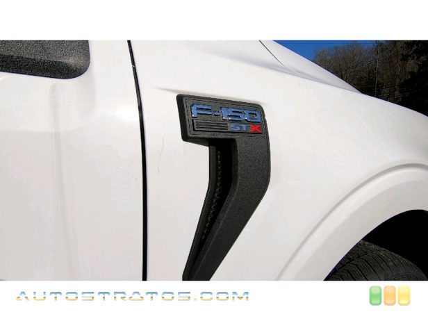 2021 Ford F150 STX SuperCrew 4x4 2.7 Liter Twin-Turbocharged DOHC 24-Valve EcoBoost V6 10 Speed Automatic