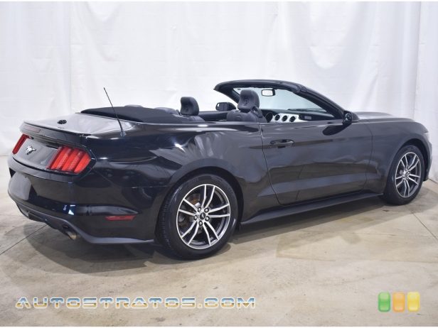 2017 Ford Mustang EcoBoost Premium Convertible 2.3 Liter DI Turbocharged DOHC 16-Valve GTDI 4 Cylinder 6 Speed SelectShift Automatic