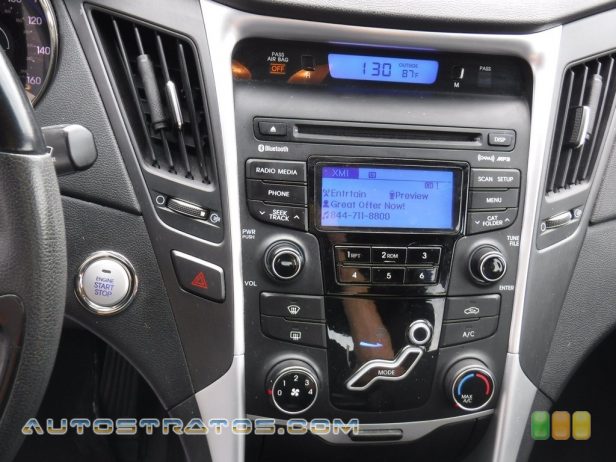 2013 Hyundai Sonata SE 2.4 Liter DOHC 16-Valve D-CVVT 4 Cylinder 6 Speed Shiftronic Automatic