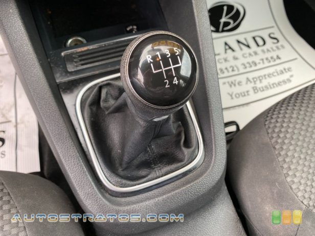 2014 Volkswagen Jetta S Sedan 2.0 Liter SOHC 8-Valve 4 Cylinder 5 Speed Manual