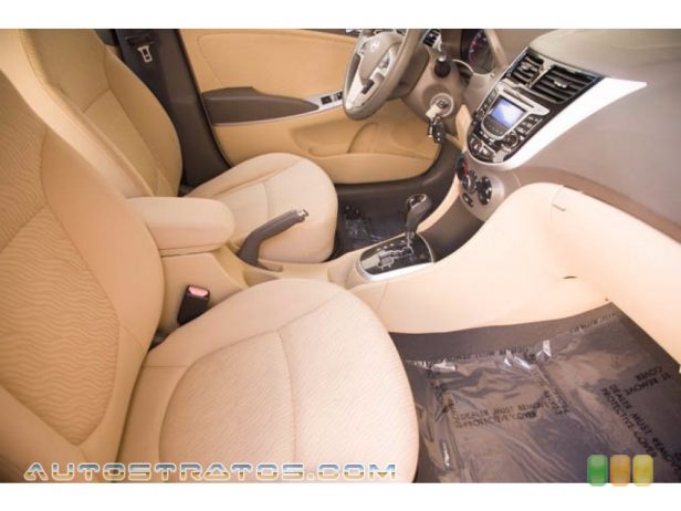 2012 Hyundai Accent GLS 4 Door 1.6 Liter GDI DOHC 16-Valve D-CVVT 4 Cylinder 6 Speed Shiftronic Automatic